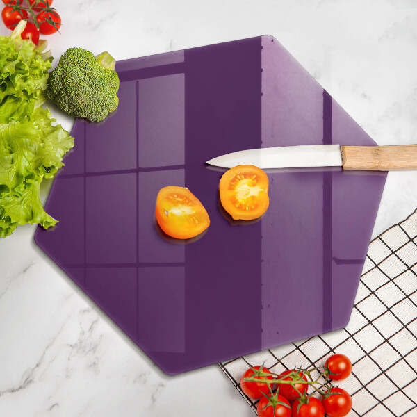 Deska szklana kuchenna Kolor fioletowy