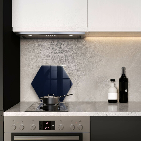 Deska szklana kuchenna Kolor granatowy