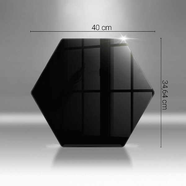 Deska szklana kuchenna Kolor czarny