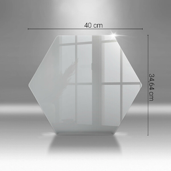 Deska szklana kuchenna Kolor szary