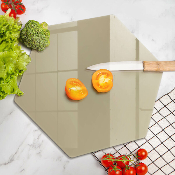 Deska szklana kuchenna Kolor beżowy