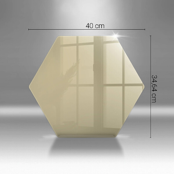 Deska szklana kuchenna Kolor beżowy