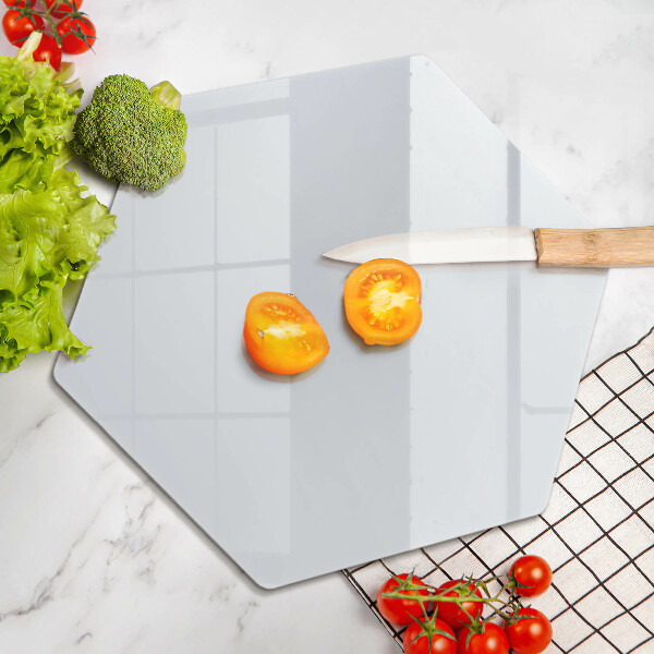 Deska szklana kuchenna Kolor biały