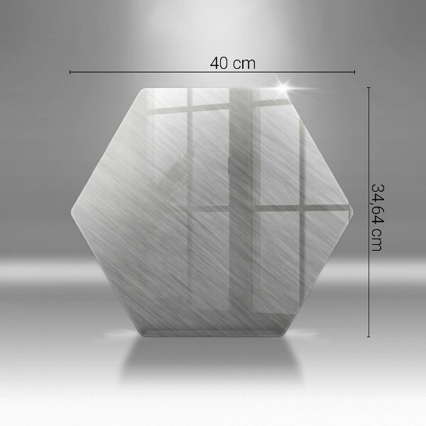 Deska szklana do kuchni Tło tekstura metal