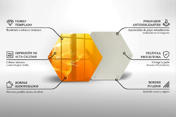 Deska szklana do kuchni Soczysty owoc pomarańcza