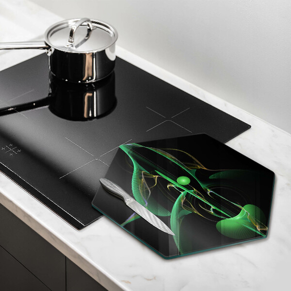 Deska szklana do kuchni Nowoczesna abstrakcja