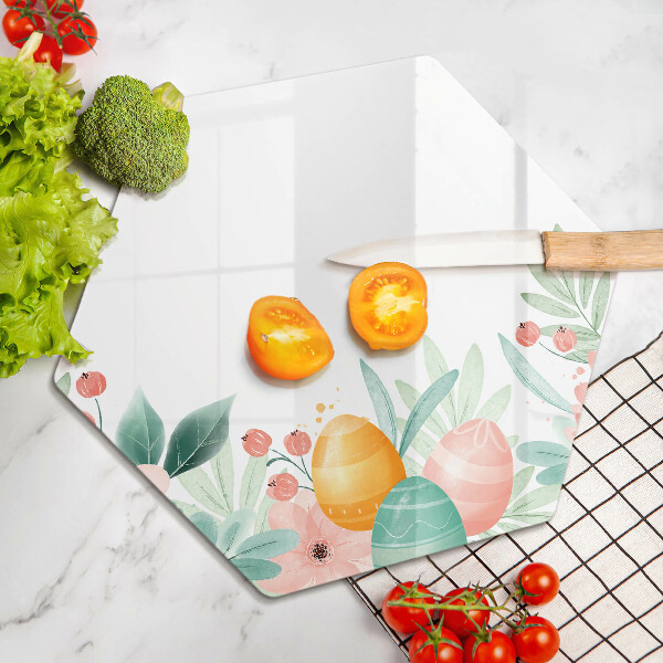 Deska szklana do kuchni Wielkanocne pisanki