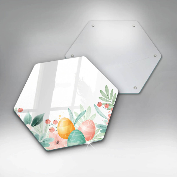 Deska szklana do kuchni Wielkanocne pisanki