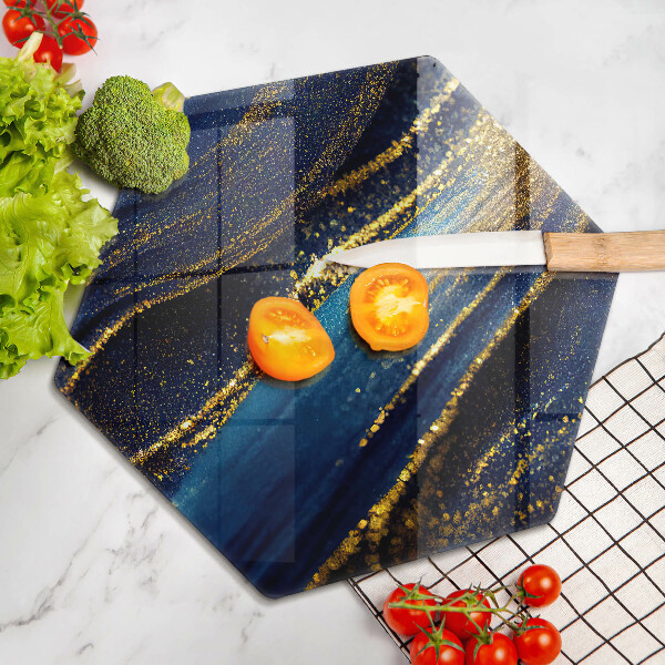Deska kuchenna Granatowa abstrakcja