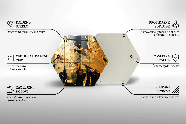 Deska kuchenna Elegancka tekstura farby
