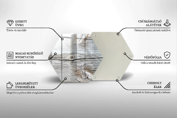 Deska kuchenna Jasna struktura drewna