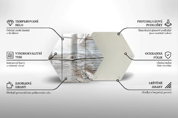 Deska kuchenna Jasna struktura drewna