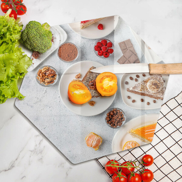 Deska kuchenna Słodkości ciasta