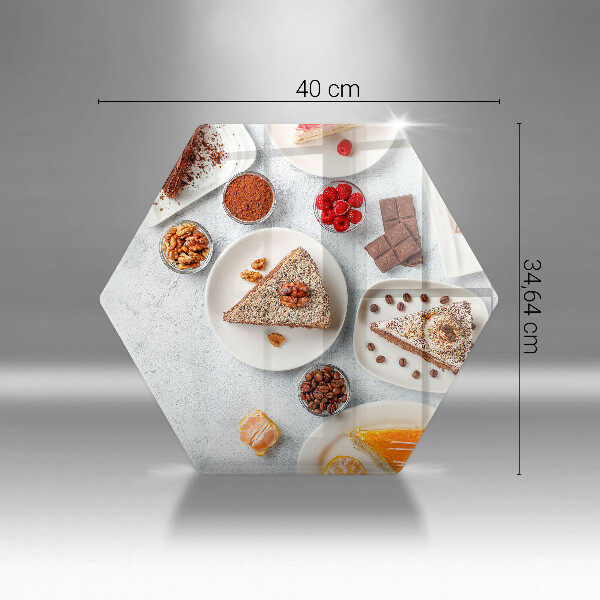 Deska kuchenna Słodkości ciasta