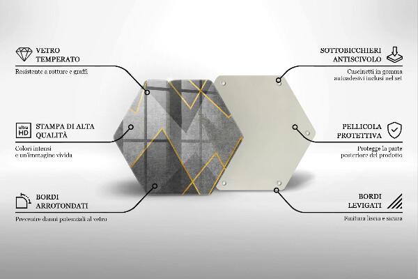 Deska kuchenna Ostre kształty