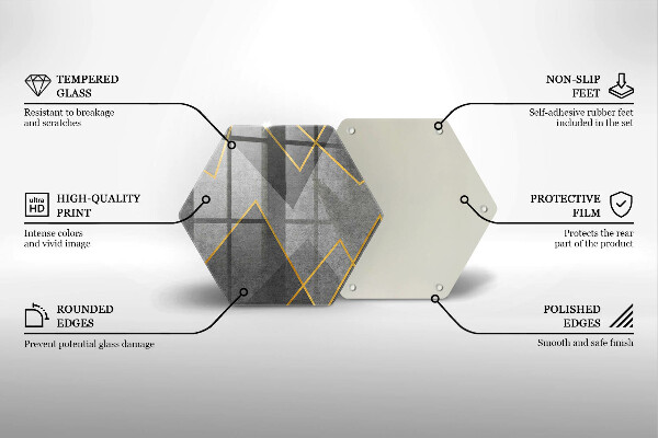 Deska kuchenna Ostre kształty