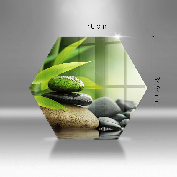 Deska kuchenna Zen bambus kamienie