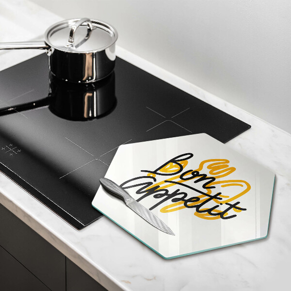 Deska kuchenna Napis Bon Appetit