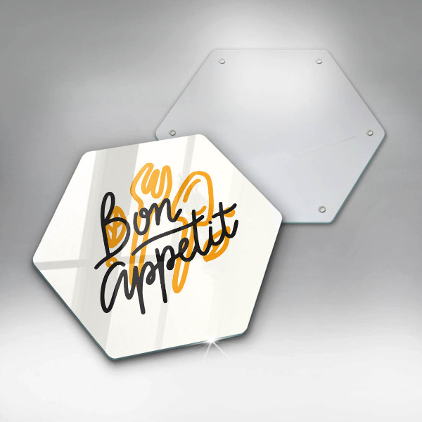 Deska kuchenna Napis Bon Appetit