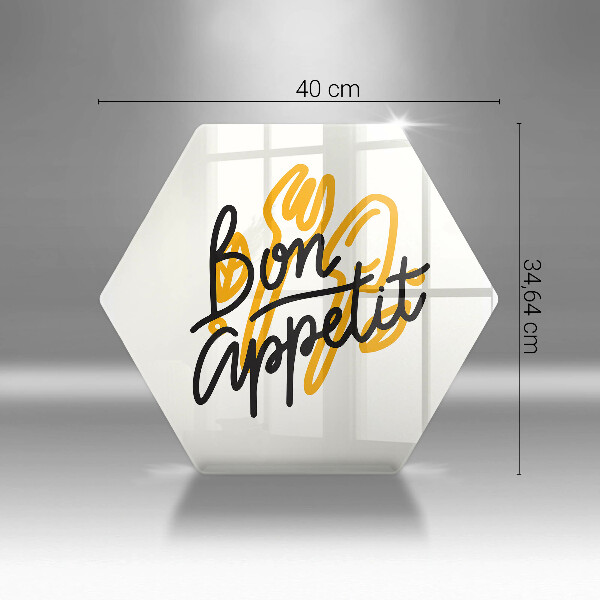 Deska kuchenna Napis Bon Appetit