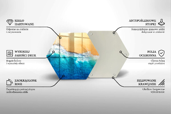Deska kuchenna Plaża i morze