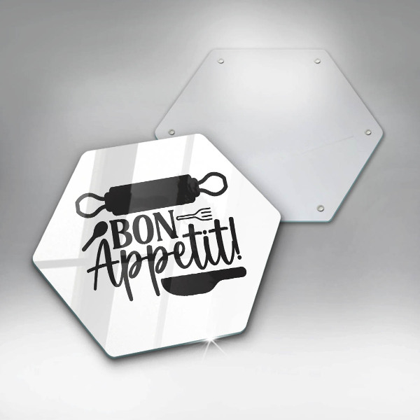 Deska kuchenna Napis Bon Appetit