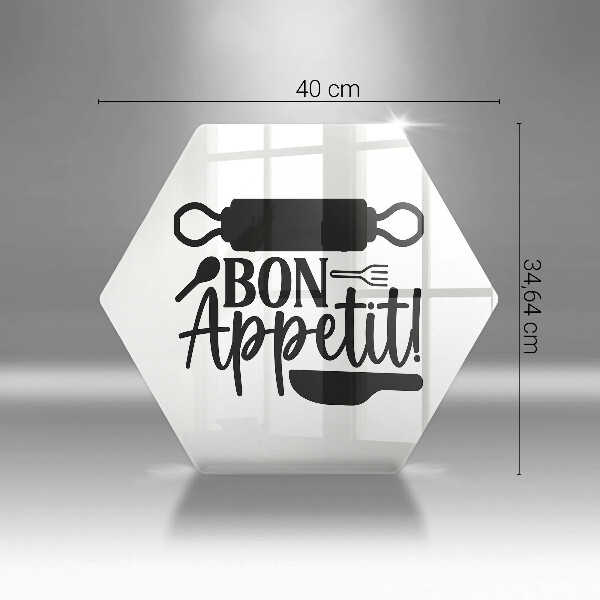 Deska kuchenna Napis Bon Appetit