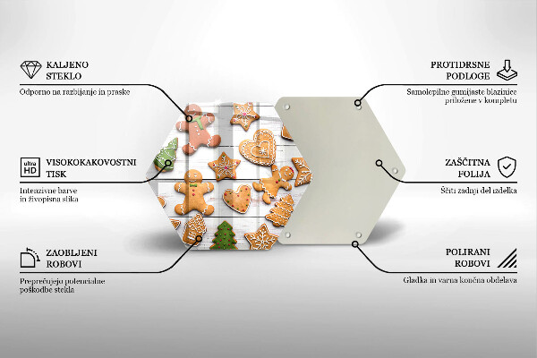 Deska kuchenna Świąteczne pierniki