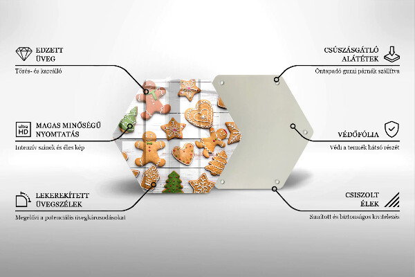 Deska kuchenna Świąteczne pierniki