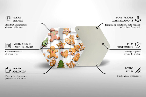 Deska kuchenna Świąteczne pierniki