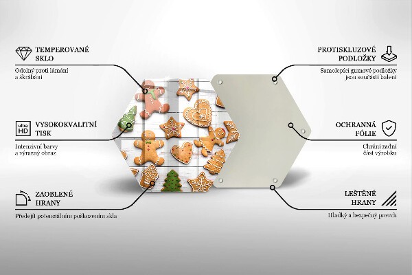 Deska kuchenna Świąteczne pierniki