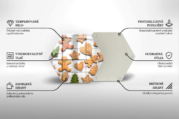 Deska kuchenna Świąteczne pierniki