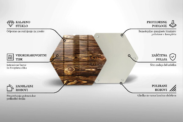 Deska kuchenna Tekstura drewno