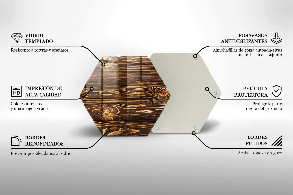 Deska kuchenna Tekstura drewno