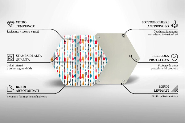Deska kuchenna Ilustracja łyżki