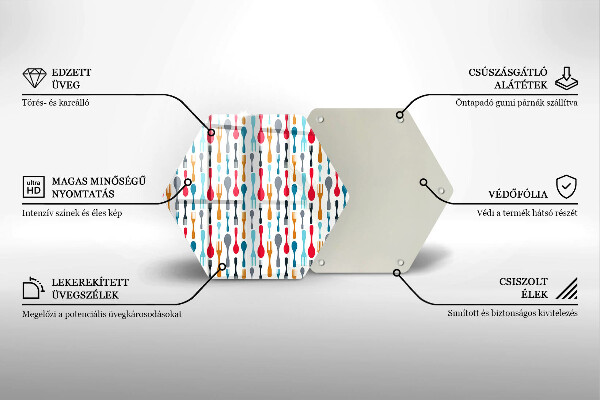 Deska kuchenna Ilustracja łyżki