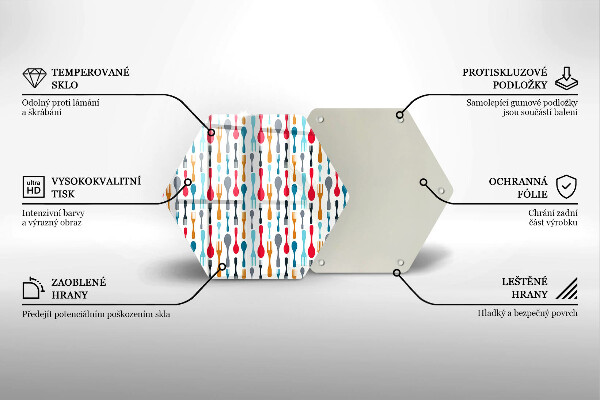 Deska kuchenna Ilustracja łyżki
