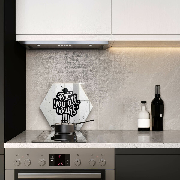 Deska kuchenna Napis Eat you all want