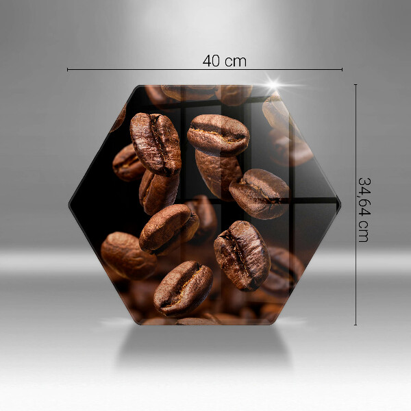 Deska kuchenna Brązowe ziarna kawy