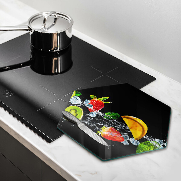 Deska kuchenna Owoce w wodzie