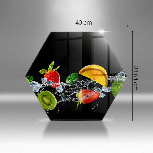 Deska kuchenna Owoce w wodzie