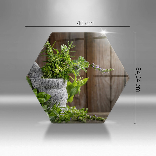 Deska kuchenna Zielone zioła