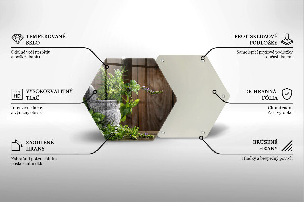 Deska kuchenna Zielone zioła