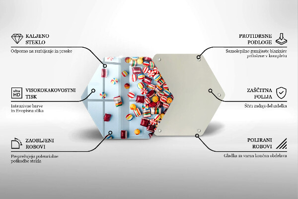 Deska kuchenna Kolorowe cukierki