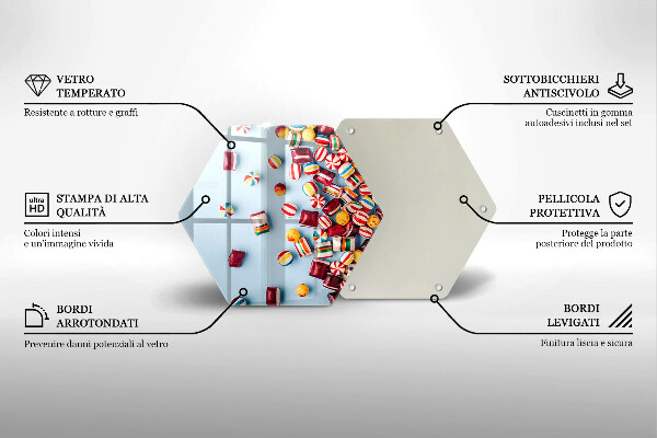 Deska kuchenna Kolorowe cukierki