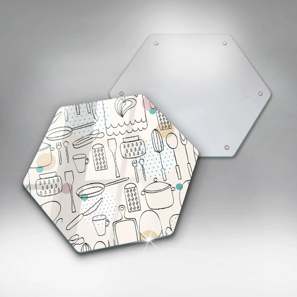 Deska szklana kuchenna Akcesoria kuchenne