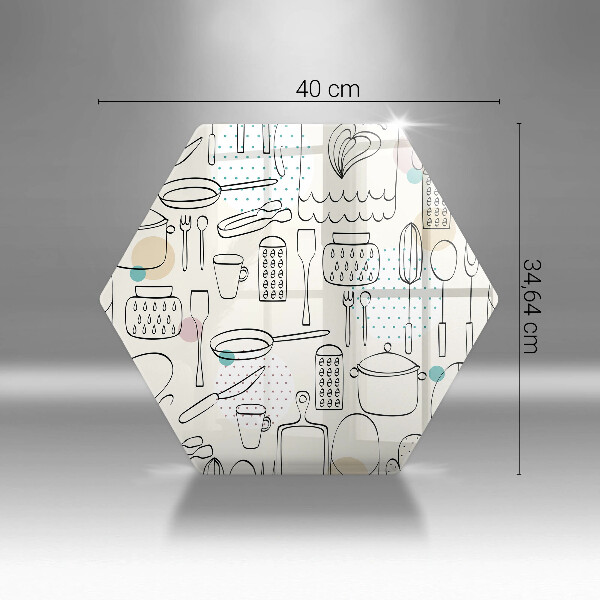 Deska szklana kuchenna Akcesoria kuchenne