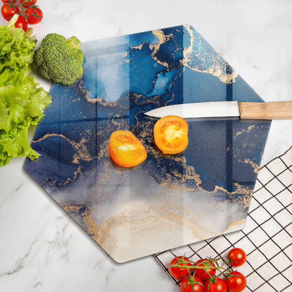 Deska szklana kuchenna Marmurowa abstrakcja