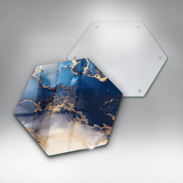 Deska szklana kuchenna Marmurowa abstrakcja