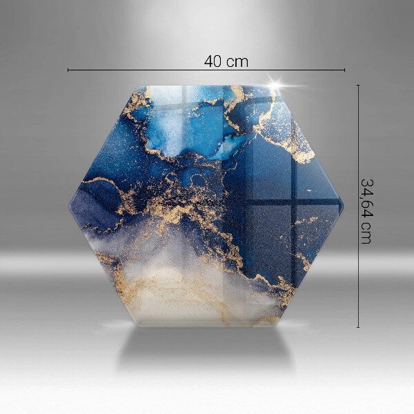 Deska szklana kuchenna Marmurowa abstrakcja